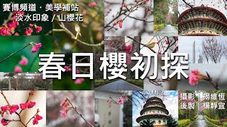 【CYBER TKU專題】美學補給站・淡水印象〈春日櫻初探〉｜淡江大學