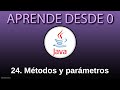 Métodos y parámetros en Java | cómo usar parámetros en una función