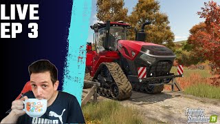 FARMING SIMULATOR 25 - Lavorazione dei campi  e latte -  EP3