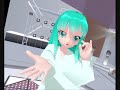 mmd 憂苦音ミユ yuukune miyu 星間飛行 seikan hikou utau