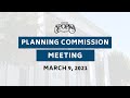 Apopka Planning Commission Meeting March 9, 2021