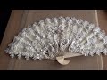 Altered Vintage lace fan
