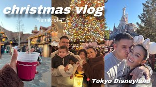 HOLIDAY VLOG☃️ christmas disney, Christmas Eve, family of 4, family holiday vlog, Japan