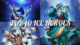 Empires \u0026 Puzzles Top 10 Ice Heroes of all time!! Full Hero List \u0026 Rankings - Ice Ice Baby! 🥶🥶🥶🥶