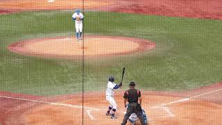 2022/10/19(水) 下村海翔(青山学院大学) vs 柳野友哉(駒澤大学) ショートゴロ