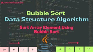 Bubble Sorting Algorithm | Visualization | Array Sorting | Interview Question | Data Structure