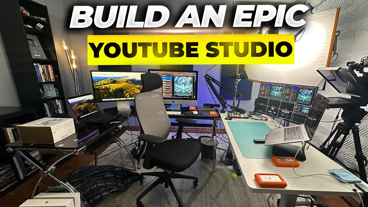Build An Epic Youtube Studio In A Bedroom Youtube
