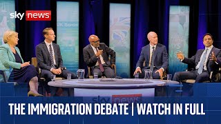 The Immigration Debate | Sky News | Watch in full