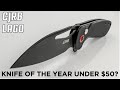 Knife of the Year Contender! CJRB Lago Button Lock - Review