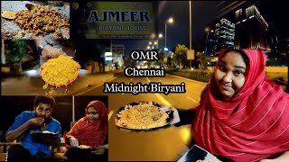 Chennai Night Time Biryani | OMR | Leo Nisha Vlogs | Tamil #chennai #biryani #night  #omr #1million