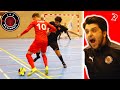 I Played in a FOOTBALL MATCH with a PRO FUTSAL PLAYER! (Crazy Skills & Goals)