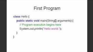 Java Programming 3: MIT and Hello World
