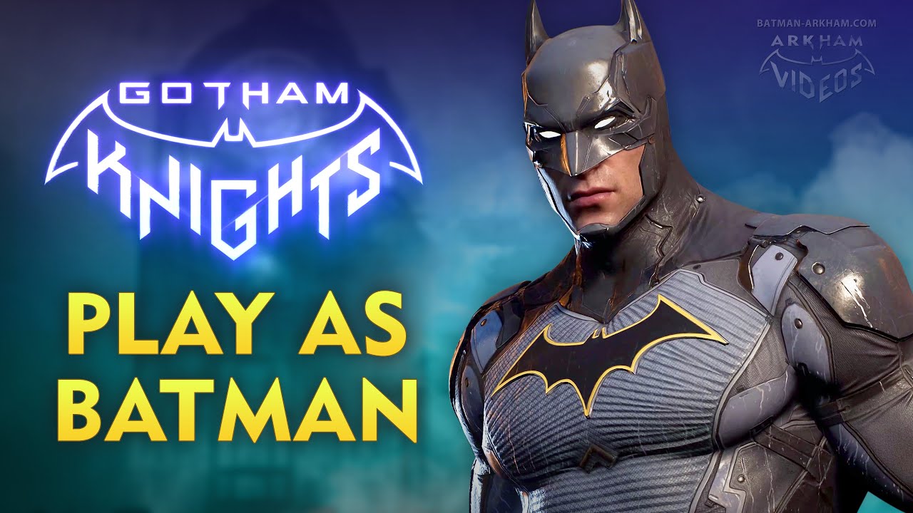 Gotham Knights - Play As Batman [PC Mod] - YouTube