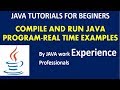 Java Hello World First Program – Java Programming Tutorial