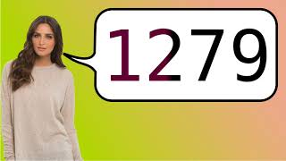 How to say '1279' in French?