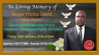Roger Phillip David (aka. Ancil )