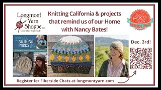 Fiberside Chats with Nancy Bates on December 3rd!