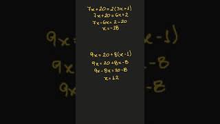 Thaís e Karina estão estudando equações. K... | A Conquista da Matemática | 7º Ano | 5 | Matemática