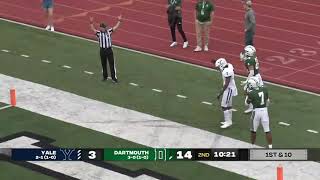 Highlights: Football vs Yale, October 9, 2021