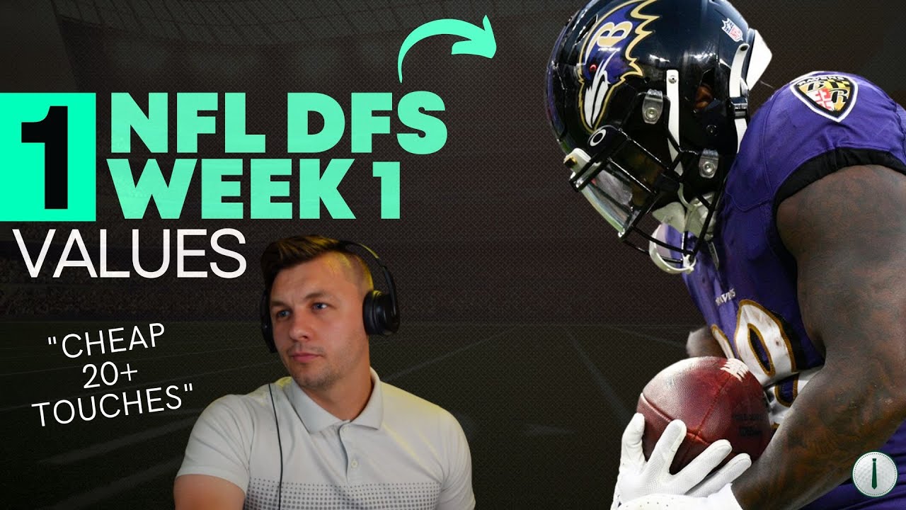 NFL DFS: Week 1 Top Values - YouTube