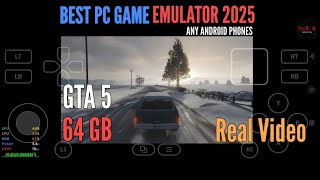 Gamehub Fusion Emulator Best 2025 ❤️ GTA 5 PC FULL GAME ON ANY ANDROID DEVICE #gta5 #highlights