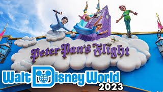 Peter Pan's Flight 2023 - Magic Kingdom Ride at Walt Disney World [4K POV]