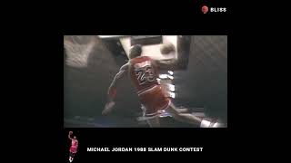 MICHAEL JORDAN 1987 Slam Dunk Contest Champion | Air Jordan 1988