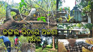 ଜଙ୍ଗଲ ଭିତରେ ଅଜଣା ମନ୍ଦିର || odiavlog ||#odiavlog #vlog #jangal