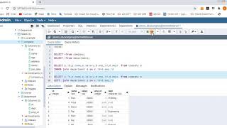 #JOINS in #SQL #Left Join,Right Join,Inner Join,Cross Join,Full Outer Joins #PostgreSQL Tutorials