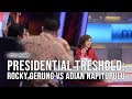 Mata Najwa Part 1 - Pasar Bebas Capres: Presidential Threshold: Rocky Gerung vs Adian Napitupulu