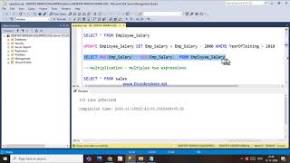 75.OPERATORS - ADDITION, SUBTRACTION ,MULTIPLICATION , DIVISION , MODULO OPERATORS IN SQL - HINDI