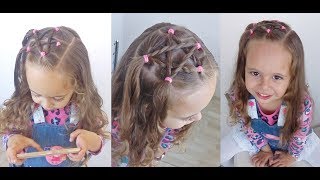 Penteado Infantil Fácil de Estrela