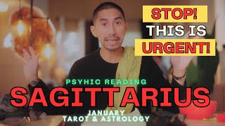 SAGITTARIUS 🚨 URGENT MESSAGE YOU NEED TO HEAR THIS! JANUARY BI WEEKLY TAROT HOROSCOPE PREDICTION