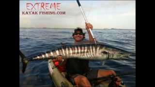 Extreme Kayak Fishing.com (Wahoo tow) drifted miles fighting this fish!!!