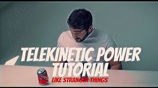 TELEKINESIS LIKE STRANGER THINGS - TUTORIAL (Davinci Resolve)