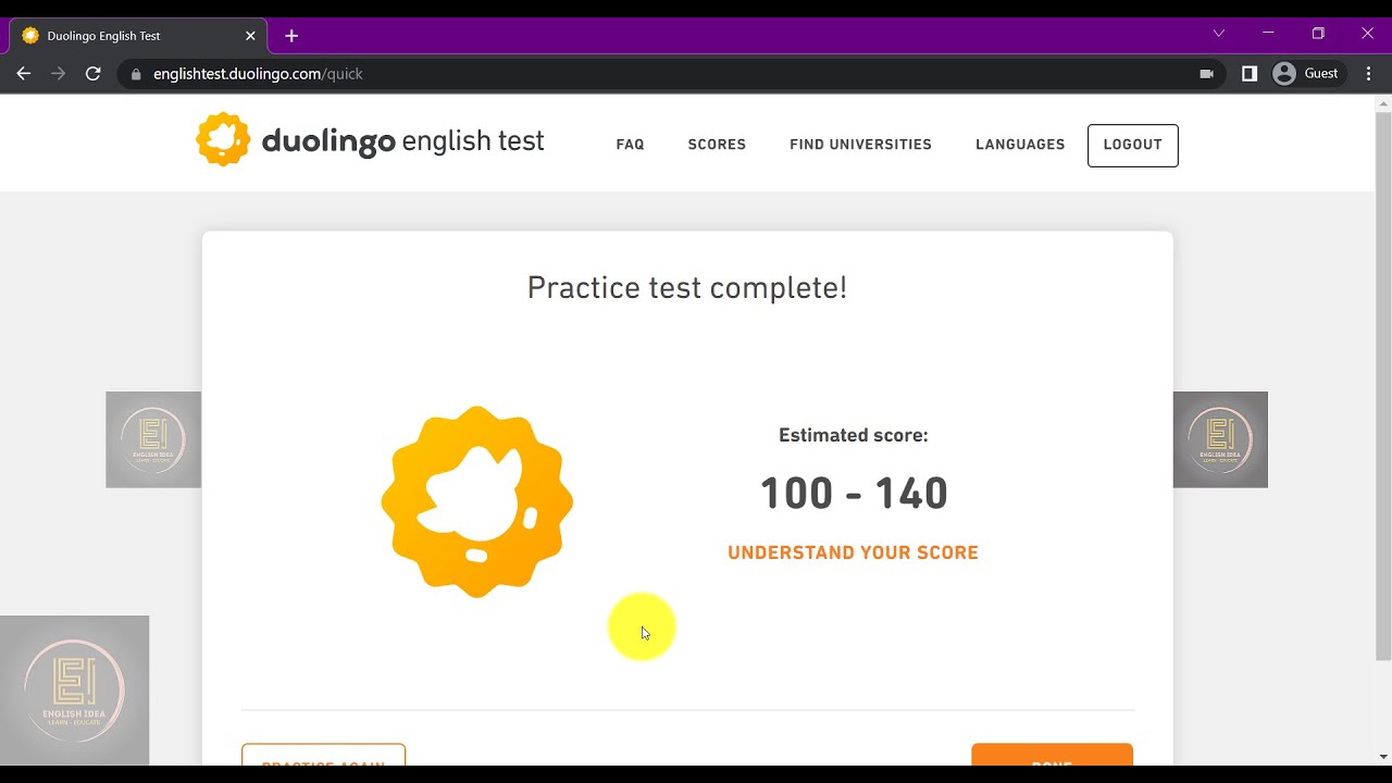 How To Practice Duolingo English Test | TEST 1 | With Answers - YouTube