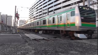 【普通すぎる入線速度】東海道線 横浜駅 E233系3000番台 到着