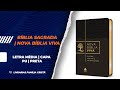 Bíblia Sagrada | Nova Bíblia Viva | Letra Média | Capa Pu | Preta - Livrarias Família Cristã