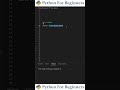 Moving The Mouse/Cursor With Python | Python For Beginners