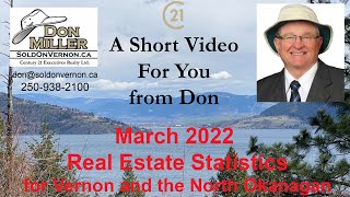 March 2022 Statistics North Okanagan