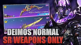 DEIMOS SR WEAPONS ONLY NO BLESSING! | WORKSHOP OF BRILLIANT LIGHT | SOLO LEVELING : ARISE