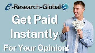 How To Register \u0026 Earn From e-Research Global Instantly Paying Survey Site [Payment Proof Included]