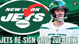 BREAKING: New York Jets RE-SIGN Greg Zuerlein