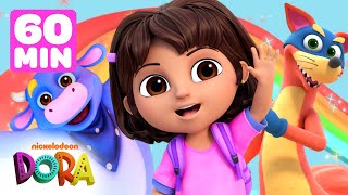 Dora FULL EPISODES Marathon! ➡️ | 5 Episodes in 1 Hour! | Dora & Friends