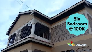 SPACIOUS 6 BEDROOMS OWN COMPOUND Ksh.100K PER MONTH IN UTAWALA