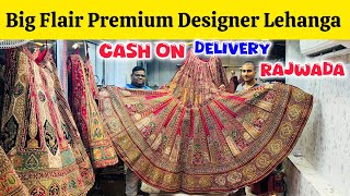 Big Flair Premium Designer Lehanga | Designer Rajwada Lehenga Collection saste price Mai |