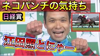 ネコパンチの気持ち【馬の気持ちシリーズ】 江田照と大逃げ 日経賞【競馬】パイセンの競馬チャンネル