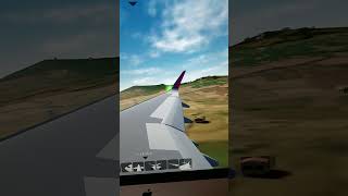 Hard landing at Menorca (Project Flight Roblox)