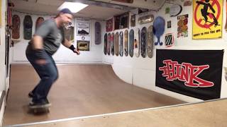 An after work mini ramp session