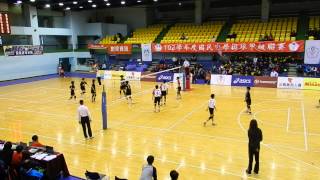 140321 102JHVL女排季軍戰 新園國中vs大寮國中